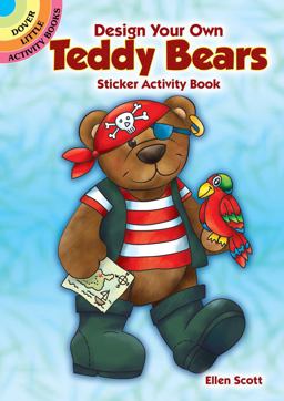 Design Your Own Teddy Bears Sticker Activity Book  9780486818665 Front Cover