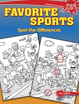 SPARK Favorite Sports Spot-The-Differences  9780486819259 Front Cover