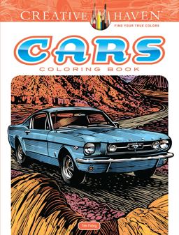 Creative Haven Cars Coloring Book  9780486821627 Front Cover
