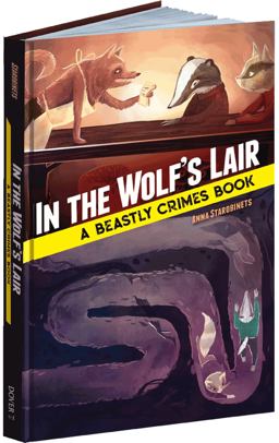 In the Wolf's Lair A Beastly Crimes Book  9780486827629 Front Cover
