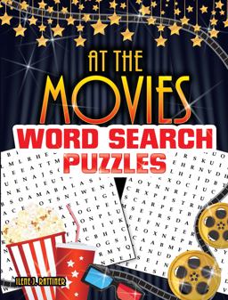 At the Movies Word Search Puzzles  9780486828152 Front Cover