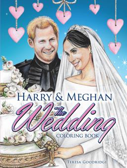 Harry and Meghan the Wedding Coloring Book  9780486828565 Front Cover