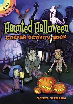 Haunted Halloween Sticker Activity Book Haunted Halloween Sticker Activity Book