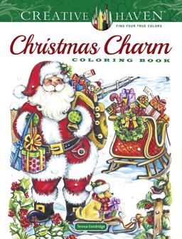 Creative Haven Christmas Charm Coloring Book  9780486844732 Front Cover