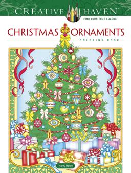 Creative Haven Christmas Ornaments Coloring Book  9780486845456 Front Cover