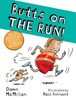     BUTTS ON THE RUN!  9780486851358 Front Cover