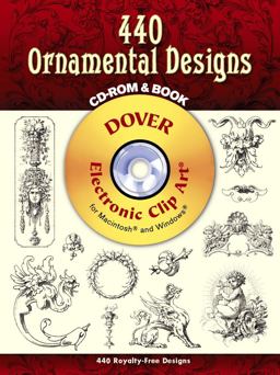 440 Ornamental Designs CD-ROM and Book