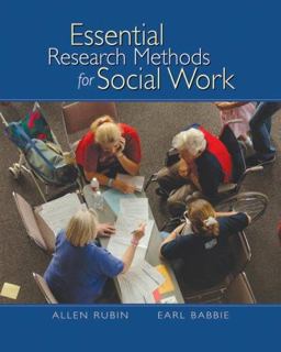 Essential Research Methods for Social Work  9780495006589 Front Cover