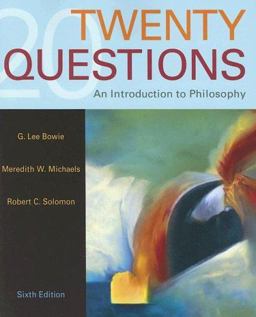 Twenty Questions An Introduction to Philosophy 6th 9780495007111 Front Cover