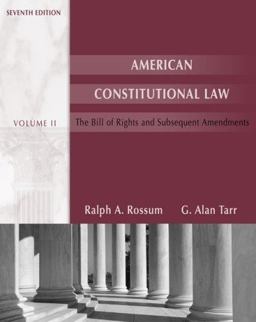 American Constitutional Law Volume II