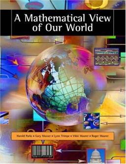 Mathematical View of Our World  9780495010616 Front Cover
