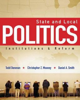 State and Local Politics Institutions and Reform  9780495090441 Front Cover