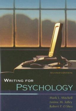 Writing for Psychology Writing for Psychology