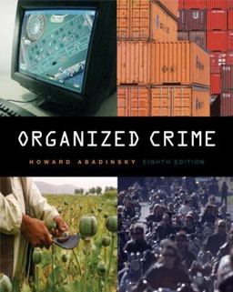 Organized Crime 8th 9780495092131 Front Cover
