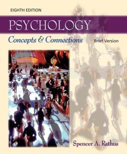 Psychology Concepts and Connections, Brief Version 8th 9780495092742 Front Cover
