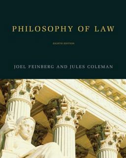 Philosophy of Law 8th 9780495095057 Front Cover