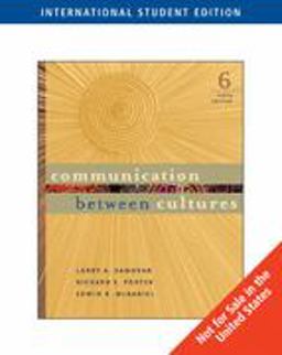 Intl Stdt Ed-Communication Between Cultures