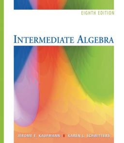 Intermediate Algebra