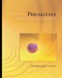 Precalculus Functions and Graphs 11th 9780495108375 Front Cover