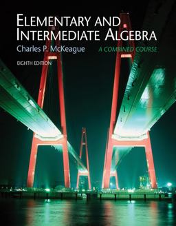 Elementary and Intermediate Algebra 3rd 9780495108511 Front Cover