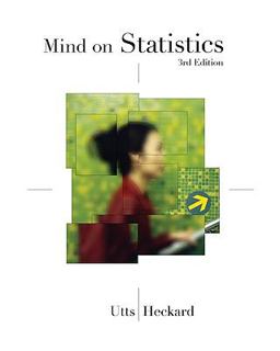 Mind on Statistics 3rd 9780495112075 Front Cover