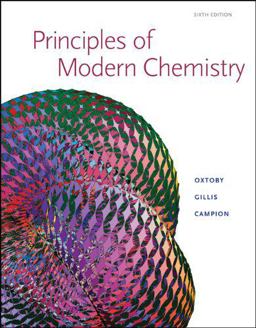 Principles of Modern Chemistry 6th 9780495112266 Front Cover