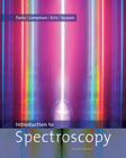 Introduction to Spectroscopy 4th 9780495114789 Front Cover