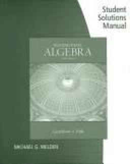 S. S. M. Intermediate Algebra