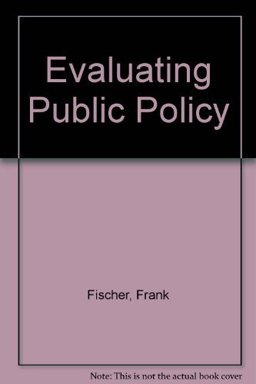 Evaluating Public Policy: 1st 9780495206873 Front Cover