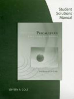 Student Solutions Manual for Precalculus