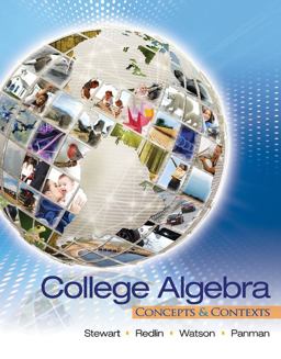 College Algebra Concepts and Contexts  9780495387893 Front Cover