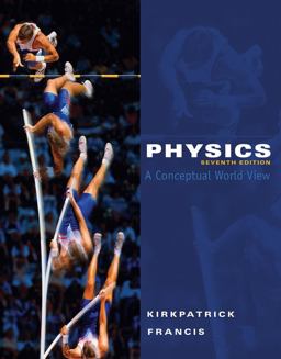 Physics A Conceptual World View 7th 9780495391524 Front Cover