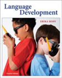 Language Development 4th 9780495501718 Front Cover