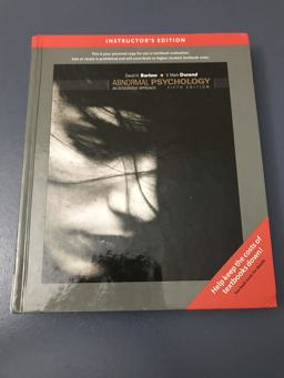 Ie-Abnormal Psychology