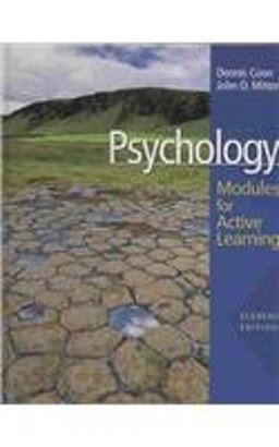 Psychology Modules for Active Learning with Concept Modules with Note-Taking and Practice Exams 11th 9780495504962 Front Cover