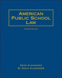 American Public School Law 7th 9780495506195 Front Cover