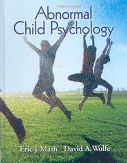 Abnormal Child Psychology 4th 9780495506270 Front Cover