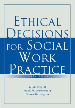 Ethical Decisions for Social Work Practice 8th 9780495506331 Front Cover