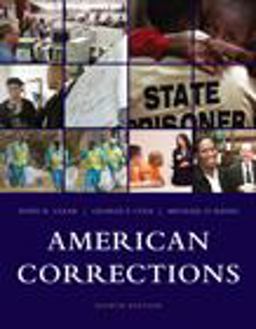 American Corrections 8th 9780495553236 Front Cover
