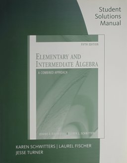 Elementary and Intermediate Algebra