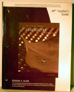 Ap Instructors Guide-Chemistry and Chemical Reactivity