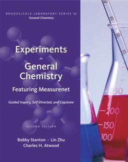 Experiments in General Chemistry Featuring MeasureNet 2nd 9780495561798 Front Cover