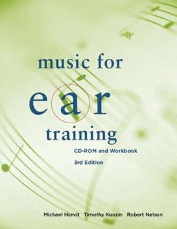 Music for Ear Training 3rd 9780495565710 Front Cover