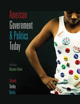 American Government and Politics Today 2009-2010 14th 9780495568711 Front Cover