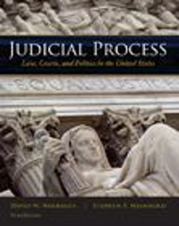 Judicial Process Law, Courts, and Politics in the United States 5th 9780495569336 Front Cover