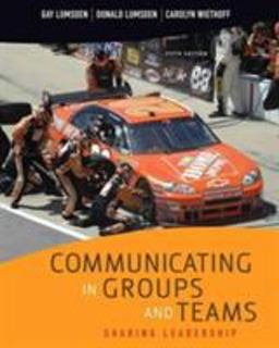 Communicating in Groups and Teams