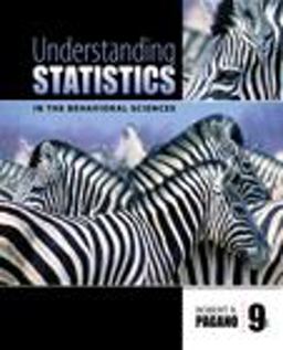 Understanding Statistics in the Behavioral Sciences 9th 9780495596523 Front Cover