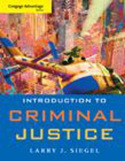 Cengage Advantage Book: Introduction to Criminal Justice