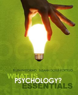 Cengage Advantage Books: What Is Psychology? Essentials  9780495603986 Front Cover