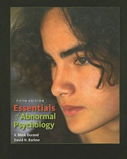Essentials of Abnormal Psychology 5th 9780495605249 Front Cover